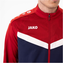 JAKO Iconic Polyesteranzug 901 - marine/chili rot S