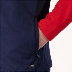JAKO Iconic Polyesteranzug 901 - marine/chili rot S