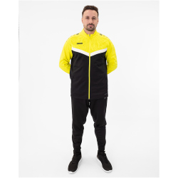 JAKO Iconic Polyesteranzug 808 - schwarz/soft yellow S