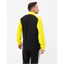 JAKO Iconic Polyesteranzug 808 - schwarz/soft yellow S