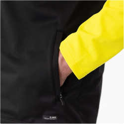 JAKO Iconic Polyesteranzug 808 - schwarz/soft yellow S