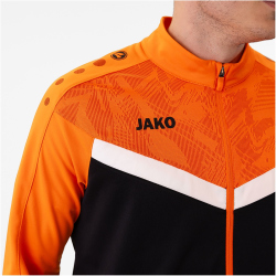 JAKO Iconic Polyesteranzug 807 - schwarz/neonorange S