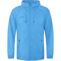 JAKO Flow Lightweight Regenjacke Kinder 430 - skyblue 128