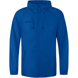 JAKO Flow Lightweight Regenjacke Kinder 400 - royal 128