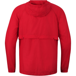 JAKO Flow Lightweight Regenjacke Kinder 100 - rot 128