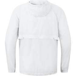 JAKO Flow Lightweight Regenjacke Kinder 000 - weiß 128