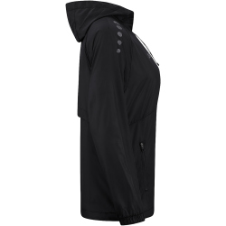 JAKO Flow Lightweight Regenjacke Damen 800 - schwarz S