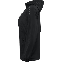 JAKO Flow Lightweight Regenjacke Damen 800 - schwarz M