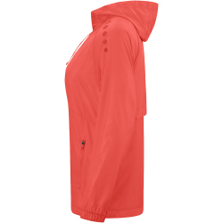 JAKO Flow Lightweight Regenjacke Damen 365 - coral M