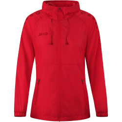 JAKO Flow Lightweight Regenjacke Damen 100 - rot S