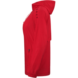 JAKO Flow Lightweight Regenjacke Damen 100 - rot S