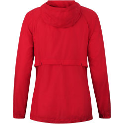JAKO Flow Lightweight Regenjacke Damen 100 - rot M