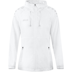 JAKO Flow Lightweight Regenjacke Damen 000 - weiß M