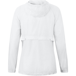 JAKO Flow Lightweight Regenjacke Damen 000 - weiß M