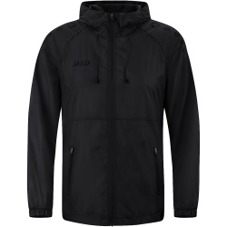JAKO Flow Lightweight Regenjacke 800 - schwarz S