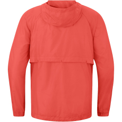 JAKO Flow Lightweight Regenjacke 365 - coral S