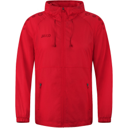 JAKO Flow Lightweight Regenjacke 100 - rot S