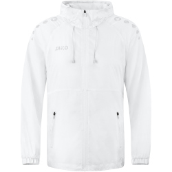 JAKO Flow Lightweight Regenjacke 000 - weiß S