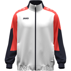 JAKO Dynamic Trainingsjacke 026 - weiß/coral/marine XS
