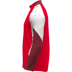 JAKO Dynamic Polyesterjacke Damen 114 - rot/weiß/dunkelrot M
