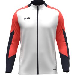 JAKO Dynamic Polyesterjacke Damen 026 - weiß/coral/marine M