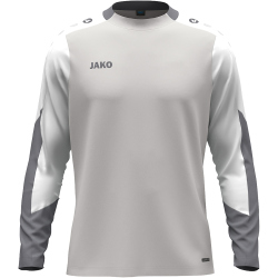 JAKO Dynamic Sweatshirt 837 - hellgrau/weiß/grau S