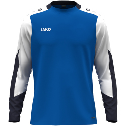 JAKO Dynamic Sweatshirt 405 - royal/weiß/marine S
