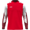 JAKO Dynamic Sweatshirt 114 - rot/weiß/dunkelrot S