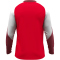 JAKO Dynamic Sweatshirt 114 - rot/weiß/dunkelrot S