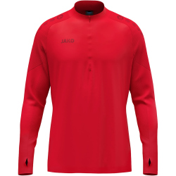 JAKO Light Flow 1/4-Zip Sweatshirt Kinder 100 - rot 128