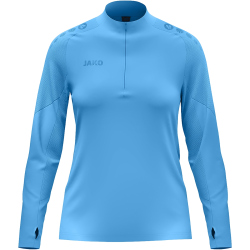 JAKO Light Flow 1/4-Zip Sweatshirt Damen 430 - skyblue S