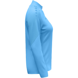 JAKO Light Flow 1/4-Zip Sweatshirt Damen 430 - skyblue S