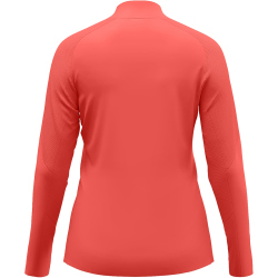 JAKO Light Flow 1/4-Zip Sweatshirt Damen 365 - coral S