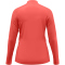 JAKO Light Flow 1/4-Zip Sweatshirt Damen 365 - coral S