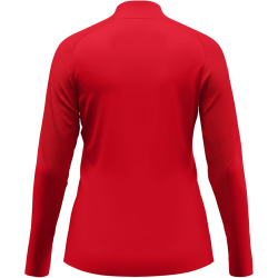 JAKO Light Flow 1/4-Zip Sweatshirt Damen 100 - rot S
