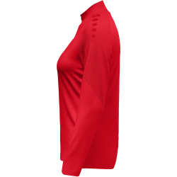 JAKO Light Flow 1/4-Zip Sweatshirt Damen 100 - rot S