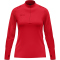 JAKO Light Flow 1/4-Zip Sweatshirt Damen 100 - rot S