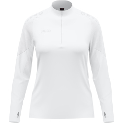 JAKO Light Flow 1/4-Zip Sweatshirt Damen 000 - weiß S