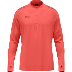 JAKO Light Flow 1/4-Zip Sweatshirt 365 - coral S