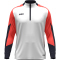 JAKO Dynamic 1/4-Zip Sweatshirt Kinder 026 - weiß/coral/marine 116