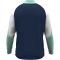 JAKO Dynamic 1/4-Zip Sweatshirt 915 - marine/weiß/minze S