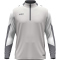JAKO Dynamic 1/4-Zip Sweatshirt 837 - hellgrau/weiß/grau S