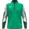 JAKO Dynamic 1/4-Zip Sweatshirt 204 - grün/weiß/dunkelgrün S