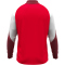 JAKO Dynamic 1/4-Zip Sweatshirt 114 - rot/weiß/dunkelrot S