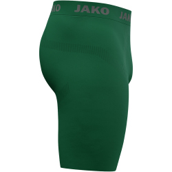 JAKO Seamless kurze Funktionshose 207 - dunkelgrün XS