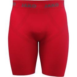 JAKO Seamless kurze Funktionshose 100 - rot XS