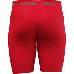 JAKO Seamless kurze Funktionshose 100 - rot XS