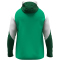 JAKO Dynamic Trainingsjacke mit Kapuze Kinder 204 - grün/weiß/dunkelgrün 116