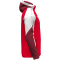 JAKO Dynamic Trainingsjacke mit Kapuze Damen 114 - rot/weiß/dunkelrot S