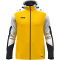 JAKO Dynamic Trainingsjacke mit Kapuze 305 - gelb/weiß/schwarz S
